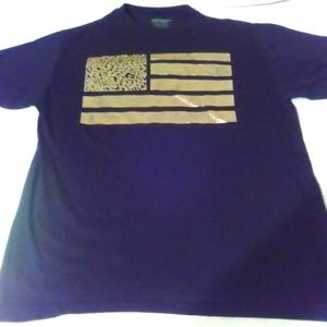 Ladies Refresh Gold Flag Tee Shirt Size Medium